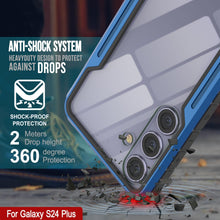 Load image into Gallery viewer, Punkcase S24+ Plus Coque de protection Armure furtive de qualité militaire avec couche de protection multicouche [Bleu Marine]
