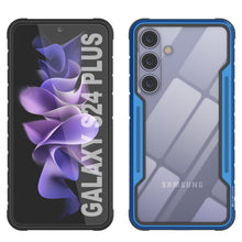Load image into Gallery viewer, Punkcase S24+ Plus Coque de protection Armure furtive de qualité militaire avec couche de protection multicouche [Bleu Marine]
