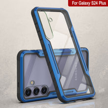 Load image into Gallery viewer, Punkcase S24+ Plus Coque de protection Armure furtive de qualité militaire avec couche de protection multicouche [Bleu Marine]
