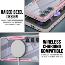 Load image into Gallery viewer, Punkcase S24+ Plus Coque Blindée Stealth étui protecteur de qualité militaire à plusieurs couches [Rose-Gold]
