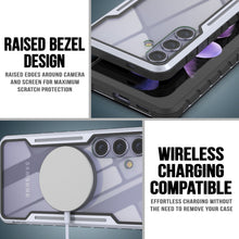 Load image into Gallery viewer, Punkcase S24+ Plus Étui blindé Stealth Coque protectrice de qualité militaire à plusieurs couches [blanc]
