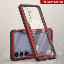 Load image into Gallery viewer, Coque Punkcase S24+ Plus Armor Stealth Coque de Protection Multicouche de Grade Militaire [Rouge]
