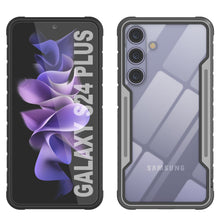 Load image into Gallery viewer, Punkcase S24+ Plus Coque de protection Stealth Armor - Qualité Militaire avec Revêtement Multicouche [Gris-Noir]
