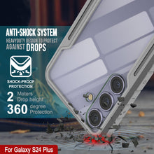 Load image into Gallery viewer, Punkcase S24+ Plus Coque de Protection Armure Stealth de qualité militaire avec couverture multicouche [Gris]
