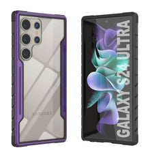 Charger l&#39;image dans la galerie, Coque de protection de grade militaire, multicouche, Punkcase S24 Ultra Armor Stealth [Violet]
