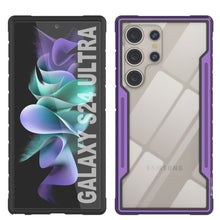 Charger l&#39;image dans la galerie, Coque de protection de grade militaire, multicouche, Punkcase S24 Ultra Armor Stealth [Violet]
