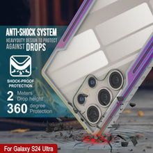 Load image into Gallery viewer, Punkcase S24 Ultra Armor Stealth Coque Protectrice de Niveau Militaire à Couches Multiples [Rainbow]
