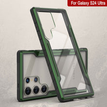 Load image into Gallery viewer, Punkcase S24 Ultra Armor Stealth Case Coque de Protection de Grade Militaire avec Couverture Multicouche [Vert Foncé]
