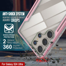 Load image into Gallery viewer, Punkcase S24 Coque Ultra Armure Furtive de protection de qualité militaire à couches multiples [Or rose]
