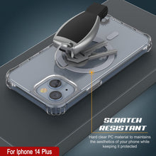Charger l&#39;image dans la galerie, Étui de chargement sans fil magnétique pour iPhone 15 Plus de la marque Punkcase [Série ClearMag]
