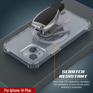 Étui de chargement sans fil magnétique pour iPhone 15 Plus de la marque Punkcase [Série ClearMag]