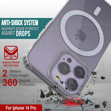 Load image into Gallery viewer, Punkcase Coque de Chargement sans Fil Magnétique iPhone 15 Pro [Série ClearMag]
