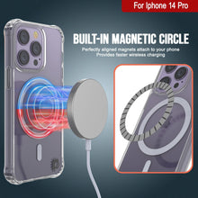 Load image into Gallery viewer, Punkcase Coque de Chargement sans Fil Magnétique iPhone 15 Pro [Série ClearMag]
