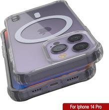 Load image into Gallery viewer, Punkcase Coque de Chargement sans Fil Magnétique iPhone 15 Pro [Série ClearMag]
