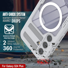 Charger l&#39;image dans la galerie, Étui étanche Galaxy S24+ Plus [Série Alpine 2.0] [Ajustement mince] [Certifié IP68] [Antichoc] [Blanc]
