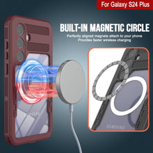 Charger l&#39;image dans la galerie, Coque étanche Galaxy S24+ Plus [Série Alpine 2.0] [Ajustement Slim] [Certifié IP68] [Antichoc] [Rose]
