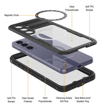Charger l&#39;image dans la galerie, Coque étanche Galaxy S24+ Plus [Série Alpine 2.0] [Ajustement Fin] [Certifiée IP68] [Antichoc] [Transparent]
