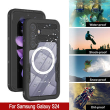 Load image into Gallery viewer, Coque étanche pour Galaxy S24 [Série Alpine 2.0] [Design fin] [Certifiée IP68] [Antichoc] [Noir]

