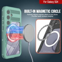 Load image into Gallery viewer, Étui étanche pour Galaxy S24 Ultra [Série Alpine 2.0] [Ajustement mince] [Certifié IP68] [Antichoc] [Turquoise]
