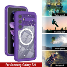Load image into Gallery viewer, Étui étanche Galaxy S24 Ultra [Série Alpine 2.0] [Ajustement Slim] [Certifié IP68] [Antichoc] [Violet]
