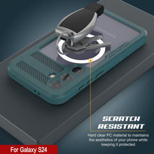 Charger l'image dans la galerie, Coque étanche pour Galaxy S24 [série Alpine 2.0] [ajustement mince] [certifiée IP68] [antichoc] [bleue]
