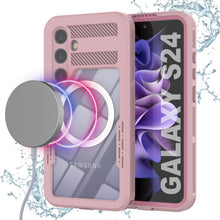 Load image into Gallery viewer, Coque étanche pour Galaxy S24 Ultra [Série Alpine 2.0] [Ajustement fin] [Certifié IP68] [Antichoc] [Rose]

