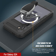 Load image into Gallery viewer, Coque étanche pour Galaxy S24 [Série Alpine 2.0] [Design fin] [Certifiée IP68] [Antichoc] [Noir]
