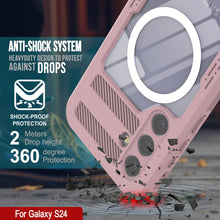 Load image into Gallery viewer, Coque étanche pour Galaxy S24 Ultra [Série Alpine 2.0] [Ajustement fin] [Certifié IP68] [Antichoc] [Rose]
