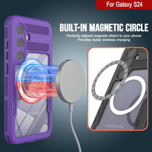 Load image into Gallery viewer, Étui étanche Galaxy S24 Ultra [Série Alpine 2.0] [Ajustement Slim] [Certifié IP68] [Antichoc] [Violet]
