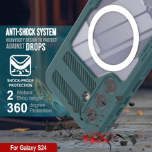 Load image into Gallery viewer, Coque étanche Galaxy S24 Ultra [série Alpine 2.0] [léger] [certifié IP68] [antichoc] [bleue]
