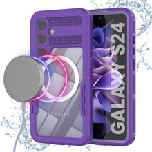 Charger l'image dans la galerie, Coque étanche Galaxy S24 [Série Alpine 2.0] [Ajustement fin] [Certifiée IP68] [Antichoc] [Violette]
