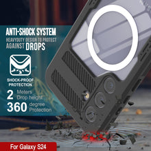 Load image into Gallery viewer, Coque étanche pour Galaxy S24 Ultra [Série Alpine 2.0] [Ajustement mince] [Certifiée IP68] [Antichoc] [Noir]
