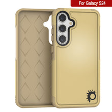 Charger l&#39;image dans la galerie, Coque PunkCase Galaxy S24, Série Spartan 2.0, Transparente, Robuste et Résistante [Jaune]
