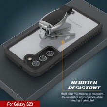 Charger l&#39;image dans la galerie, Coque de protection pour écran Galaxy S23 FE étanche/résistance aux chocs et à la neige [série extrême] [bleu sarcelle]
