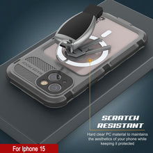 Load image into Gallery viewer, Coque étanche en aluminium de la série iPhone 15 Metal Extreme 2.0 avec protecteur d&#39;écran intégré, IP68 [argent]
