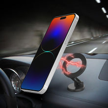 Load image into Gallery viewer, PunkCase MagnoGrip 360 | Puissant Support Téléphonique pour Voiture en Alliage d'Aluminium [Noir]
