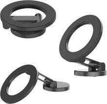 Load image into Gallery viewer, PunkCase MagnoGrip 360 | Puissant Support Téléphonique pour Voiture en Alliage d'Aluminium [Noir]
