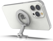 Load image into Gallery viewer, PunkCase MagnoGrip 360 | Support de téléphone pour voiture en alliage d'aluminium puissant [argent]
