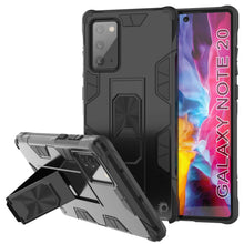 Charger l&#39;image dans la galerie, Coque Punkcase Note 20 [Série ArmorShield] Coque de protection à double couche style militaire, noir.
