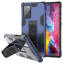 Charger l&#39;image dans la galerie, Punkcase Coque Note 20 [Série ArmorShield] Coque de protection militaire à double couche style marine-bleu.
