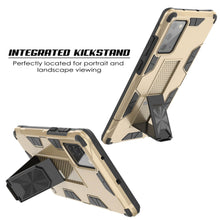 Charger l&#39;image dans la galerie, Étui Punkcase Note 20 [Série ArmorShield] Coque de protection militaire à double couche, couleur or.
