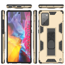 Charger l&#39;image dans la galerie, Étui Punkcase Note 20 [Série ArmorShield] Coque de protection militaire à double couche, couleur or.
