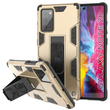 Charger l&#39;image dans la galerie, Étui Punkcase Note 20 [Série ArmorShield] Coque de protection militaire à double couche, couleur or.
