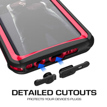 Charger l&#39;image dans la galerie, Galaxy S9+ Plus Rugged Waterproof Case | Nautical Series | [Red] 
