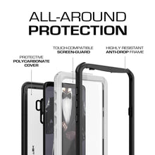 Charger l&#39;image dans la galerie, Galaxy S9+ Plus Rugged Waterproof Case | Nautical Series | [White] 
