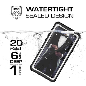 Galaxy S9+ Plus Rugged Waterproof Case | Nautical Series | [White] 